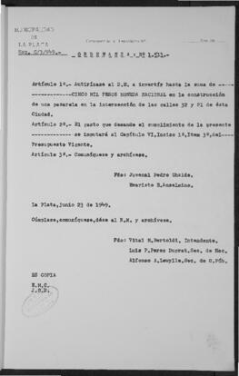 Ordenanza n° 1513 de 1949