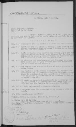 Ordenanza n° 953 de 1948