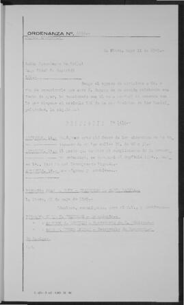 Ordenanza n° 1414 de 1949