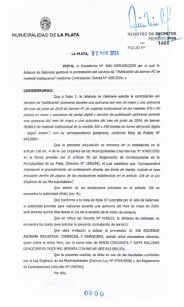 Decreto nº 900 de 2024, ALAK, Julio Cesar