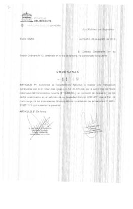 Ordenanza nº 11849 de 2019
