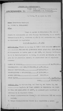 Ordenanza n° 3042 de 1964