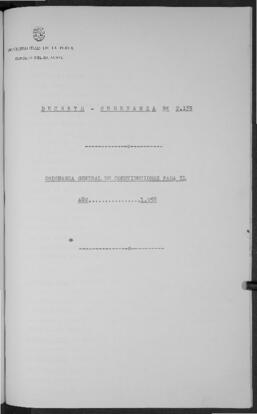 Ordenanza n° 2159 de 1958