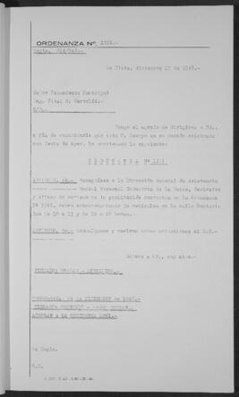 Ordenanza n° 1224 de 1948