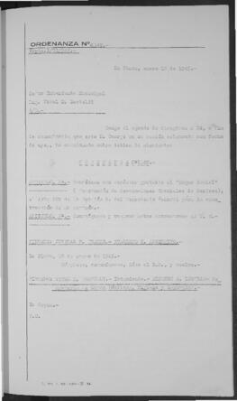 Ordenanza n° 1349 de 1949