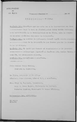 Ordenanza n° 1730 de 1949
