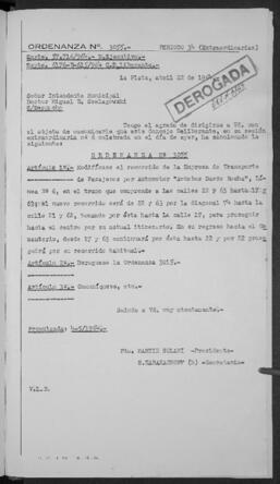 Ordenanza n° 3055 de 1964