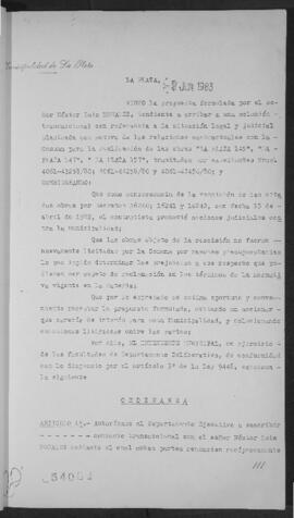 Ordenanza n° 5408 de 1983
