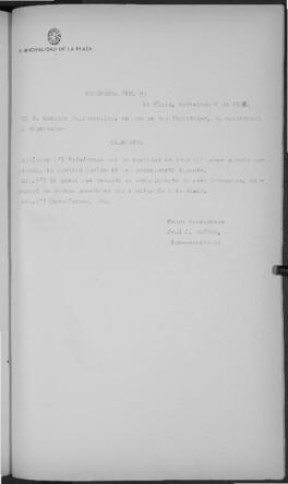 Ordenanza n° 93 de 1926