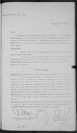 Ordenanza n° 4876 de 1981