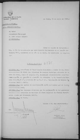 Ordenanza n° 6275 de 1986