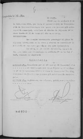 Ordenanza n° 4890 de 1981