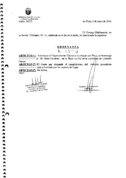 Ordenanza nº 9729 de 2004