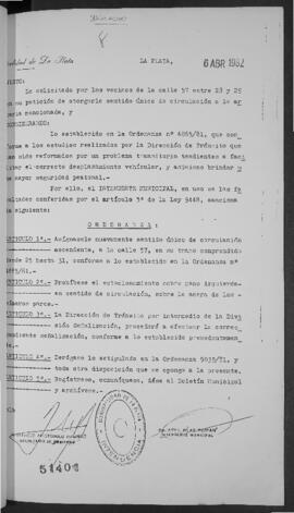 Ordenanza n° 5140 de 1982