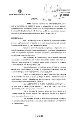Decreto nº 1988 de 2020, GARRO, Julio cesar