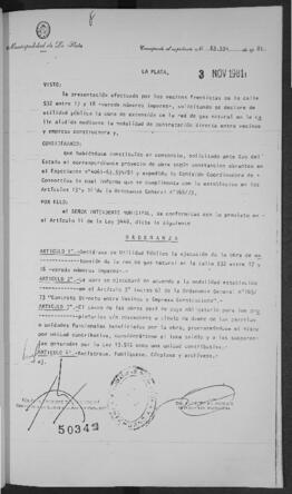 Ordenanza n° 5034 de 1981
