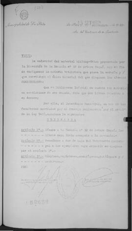 Ordenanza n° 5263 de 1982