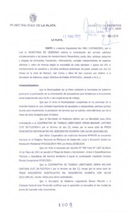 Decreto nº 1006 de 2021, GARRO, Julio cesar