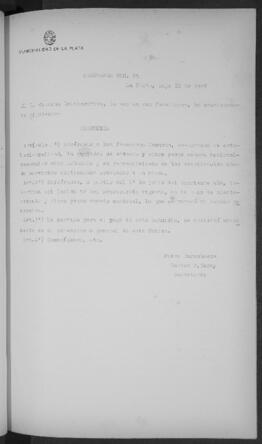 Ordenanza n° 25 de 1926