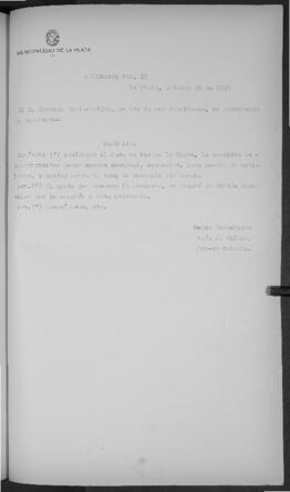 Ordenanza n° 88 de 1926