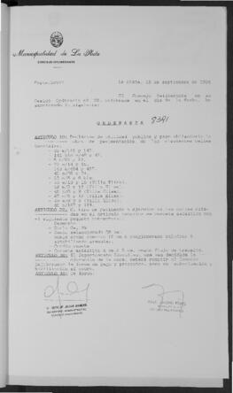 Ordenanza n° 8391 de 1994