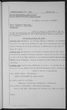 Ordenanza n° 3335 de 1965
