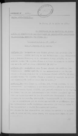 Ordenanza n° 4328 de 1976