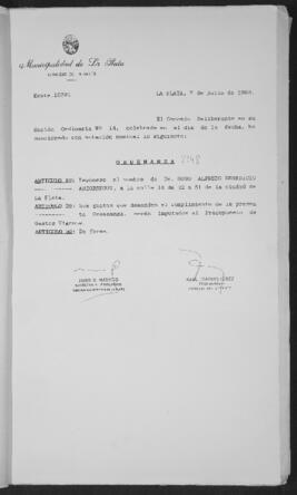 Ordenanza n° 8148 de 1993
