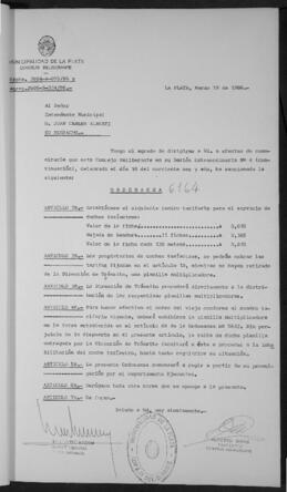 Ordenanza n° 6164 de 1986