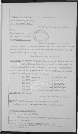 Ordenanza n° 3932 de 1974
