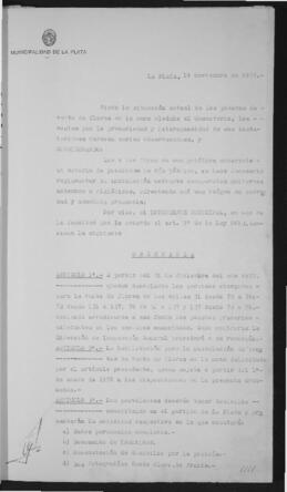 Ordenanza n° 4441 de 1977