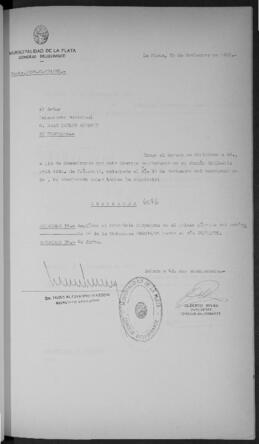 Ordenanza n° 6086 de 1985