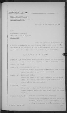 Ordenanza n° 3795 de 1973