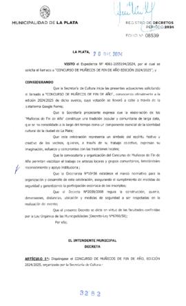 Decreto nº 3282 de 2024, ALAK, Julio Cesar