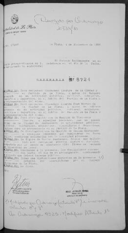 Ordenanza n° 8724 de 1996