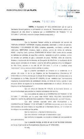 Decreto nº 2536 de 2024, ALAK, Julio Cesar