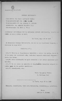 Ordenanza n° 1 de 1937