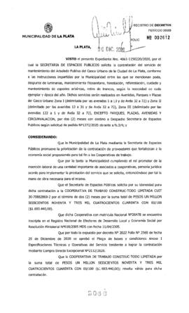 Decreto nº 2066 de 2020, GARRO, Julio cesar
