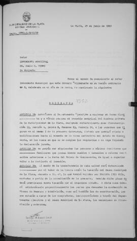 Ordenanza n° 7252 de 1989