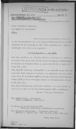 Ordenanza n° 3159 de 1964