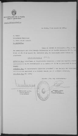 Ordenanza n° 5943 de 1985