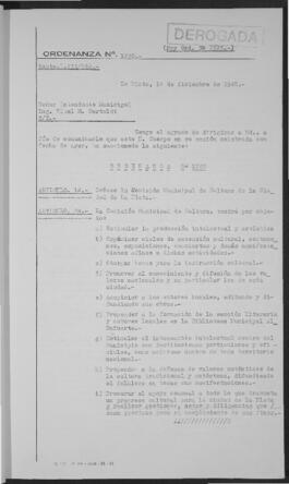 Ordenanza n° 1220 de 1948