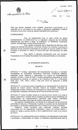 Decreto n° 5 de 2005, Alak, Julio Cesar