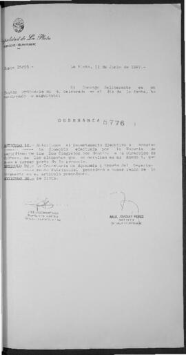 Ordenanza n° 8776 de 1997