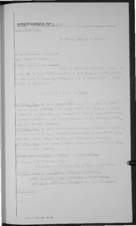 Ordenanza n° 1460 de 1949