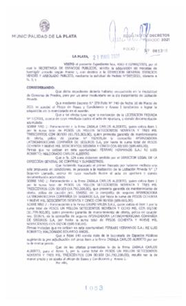 Decreto nº 1083 de 2021, GARRO, Julio cesar