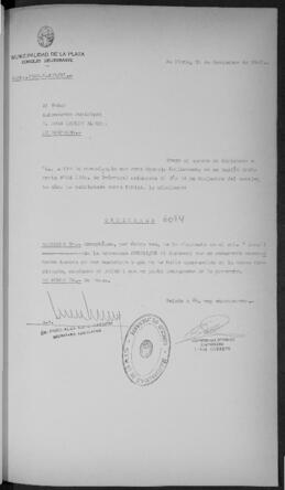 Ordenanza n° 6084 de 1985