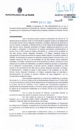 Decreto nº 664 de 2024, ALAK, Julio Cesar