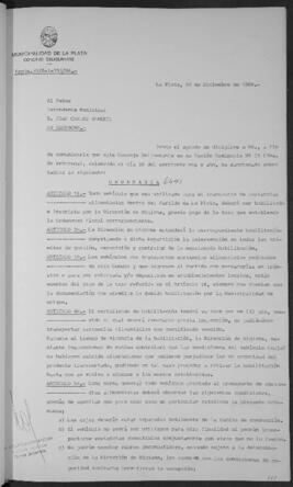 Ordenanza n° 6491 de 1986