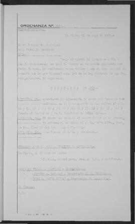 Ordenanza n° 1413 de 1949
